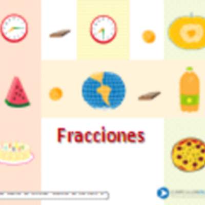 Representación de fracciones Representación de fracciones
