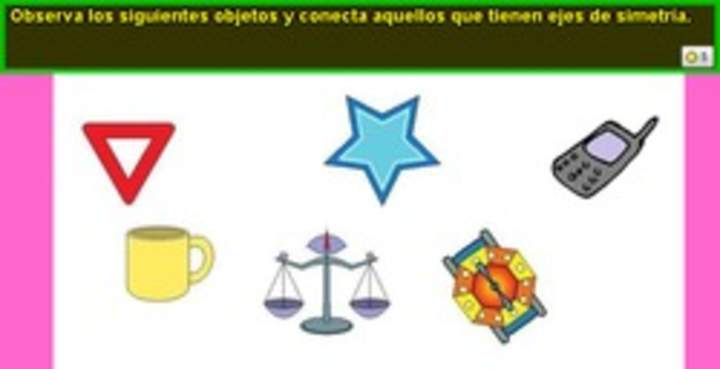 Identificar ejes de simetría en figuras Identificar ejes de simetría en figuras