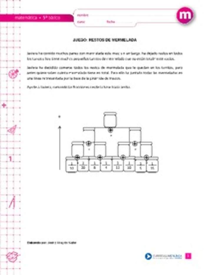 Restos de mermelada Restos de mermelada