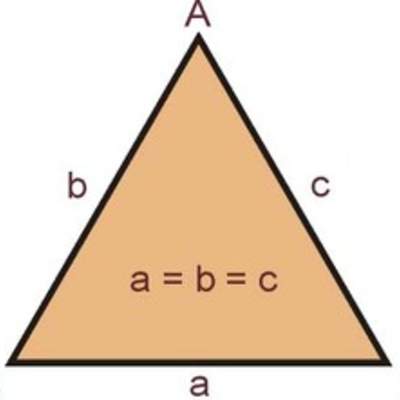 Triángulo equilátero Triángulo equilátero