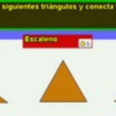 Identificar y diferenciar triángulos Identificar y diferenciar triángulos