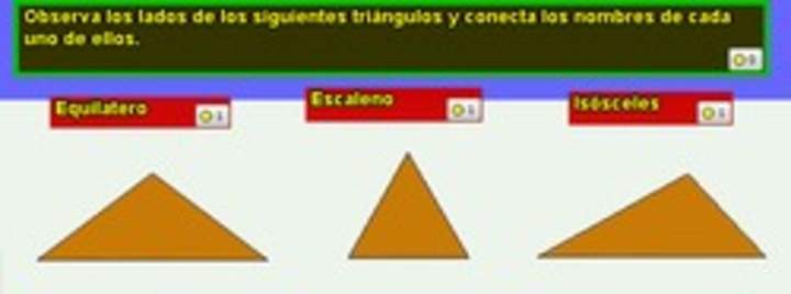 Identificar y diferenciar triángulos Identificar y diferenciar triángulos