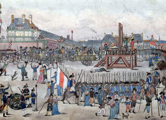 Ejecución de Robespierre Ejecución de Robespierre