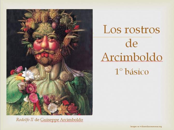Rostros de Arcimboldo Rostros de Arcimboldo