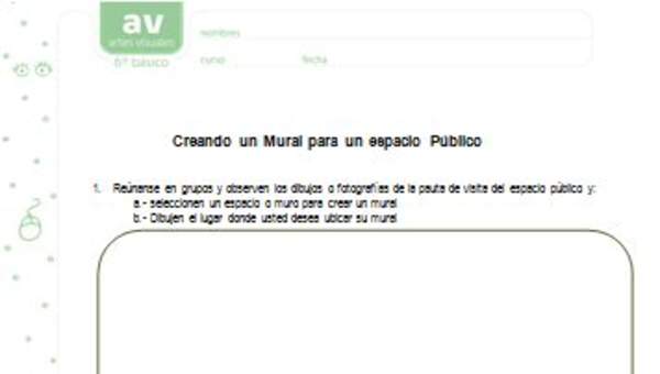 Creando un Mural para un espacio público Creando un Mural para un espacio público