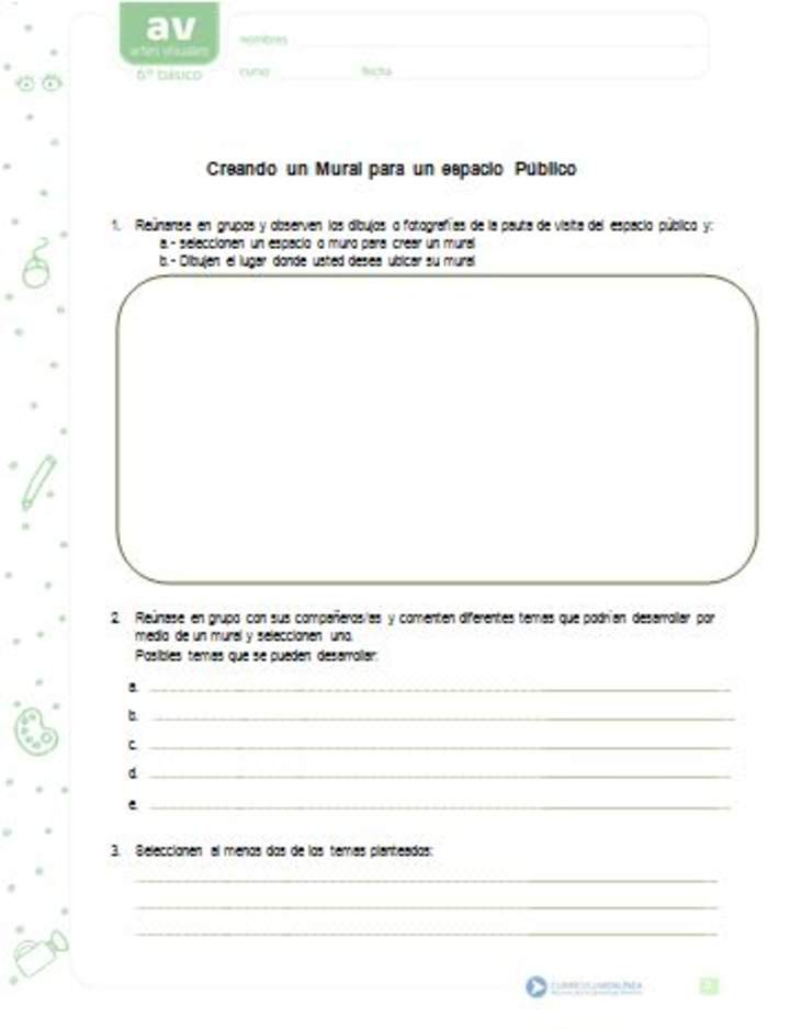 Creando un Mural para un espacio público Creando un Mural para un espacio público