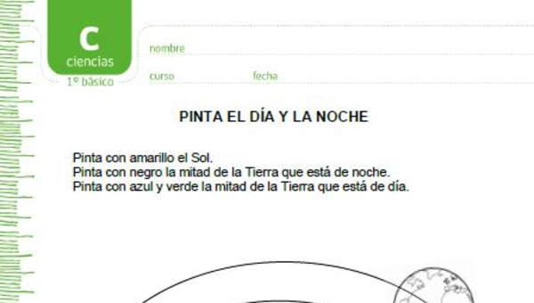 Pinta el día y la noche Pinta el día y la noche