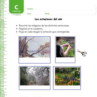 Las estaciones del año Las estaciones del año