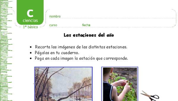 Las estaciones del año Las estaciones del año