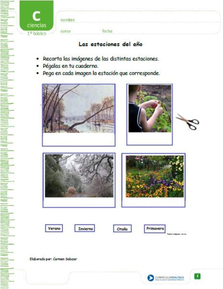 Las estaciones del año Las estaciones del año