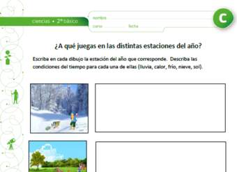 ¿A qué juegas en las distintas estaciones del año? ¿A qué juegas en las distintas estaciones del año?