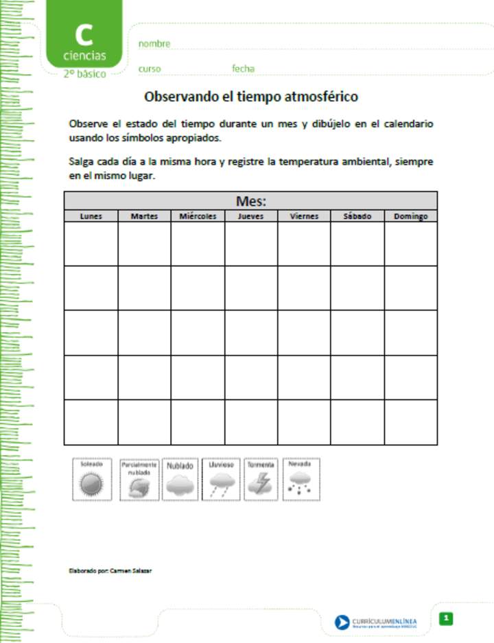Observación del tiempo meteorológico Observación del tiempo meteorológico