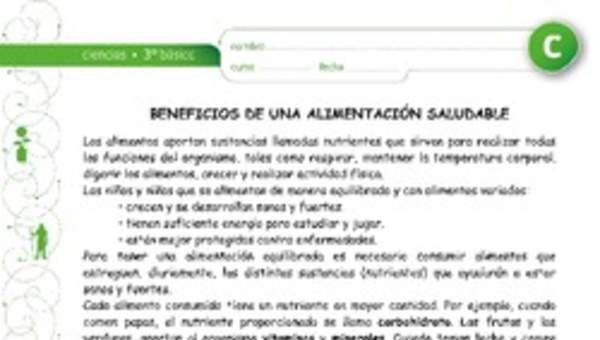 Beneficios de una alimentación saludable Beneficios de una alimentación saludable