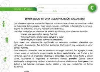 Beneficios de una alimentación saludable Beneficios de una alimentación saludable