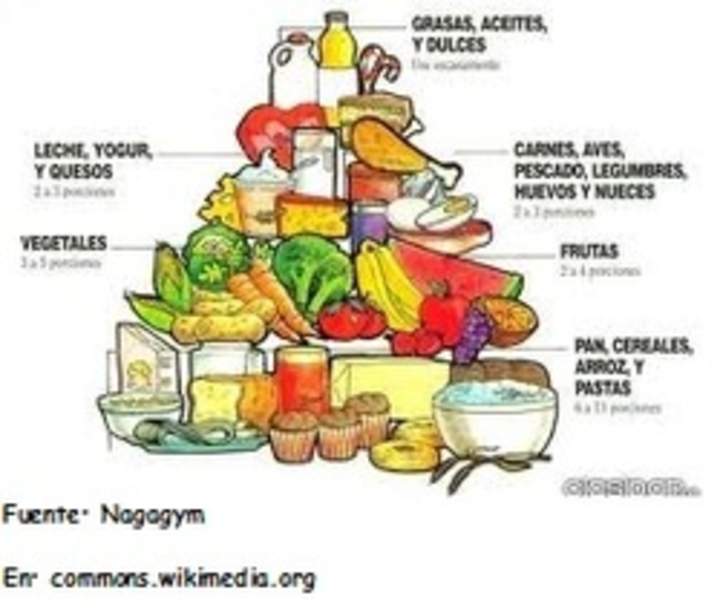 Pirámide alimenticia Pirámide alimenticia