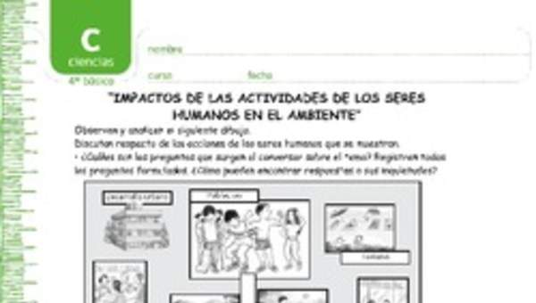 Análisis actividades humanas en ecosistema Análisis actividades humanas en ecosistema