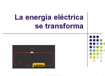 Transferencia de energía eléctrica Transferencia de energía eléctrica