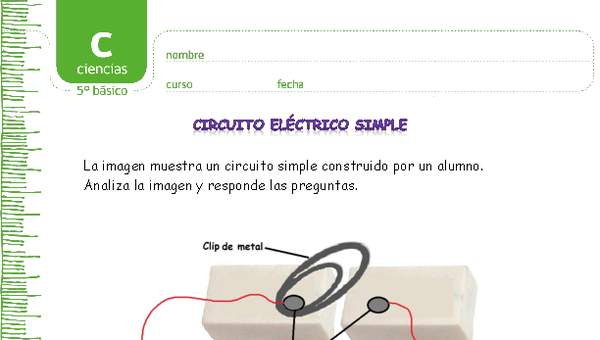 Circuito eléctrico simple Circuito eléctrico simple