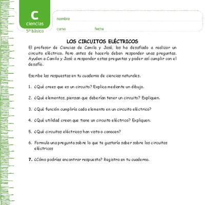 Los circuitos eléctricos Los circuitos eléctricos