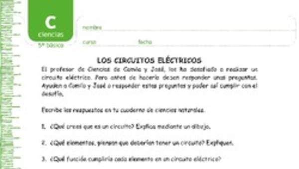 Los circuitos eléctricos Los circuitos eléctricos