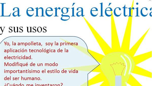 Energía eléctrica Energía eléctrica