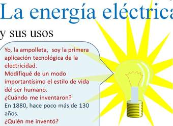 Energía eléctrica Energía eléctrica