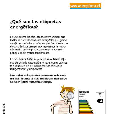 Etiquetas energéticas Etiquetas energéticas
