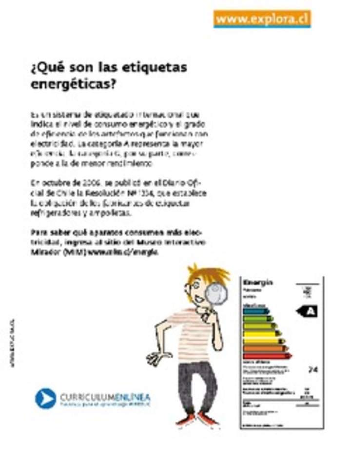 Etiquetas energéticas Etiquetas energéticas