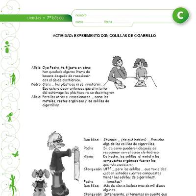 Experimento cigarrillo Experimento cigarrillo
