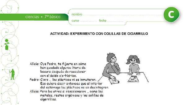 Experimento cigarrillo Experimento cigarrillo