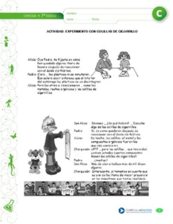 Experimento cigarrillo Experimento cigarrillo