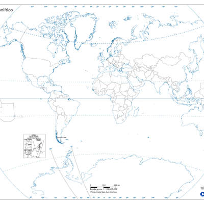 Planisferio político Planisferio político