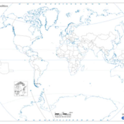 Planisferio político Planisferio político