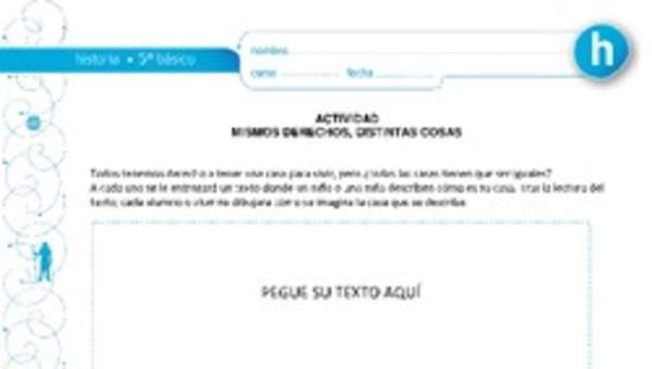 Mismos derechos, mismas cosas Mismos derechos, mismas cosas