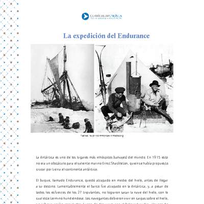 La expedición del Endurance La expedición del Endurance