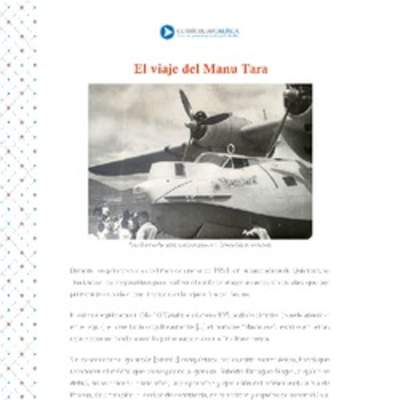 El viaje del Manu Tara El viaje del Manu Tara