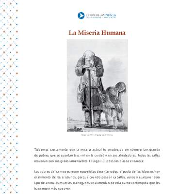 La miseria humana La miseria humana