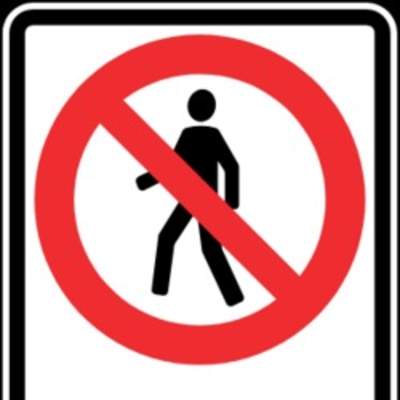 No peatones No peatones