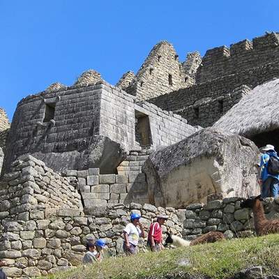 Templo del sol Machu Picchu Templo del sol Machu Picchu