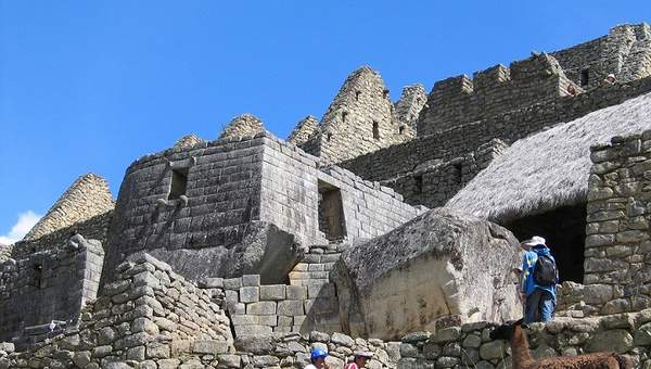 Templo del sol Machu Picchu Templo del sol Machu Picchu