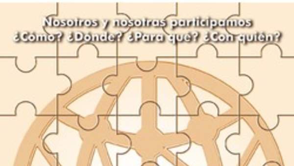 Nosotros y nosotras participamos ¿cómo? ¿dónde? ¿para qué? ¿con qué? Nosotros y nosotras participamos ¿cómo? ¿dónde? ¿para qué? ¿con qué?