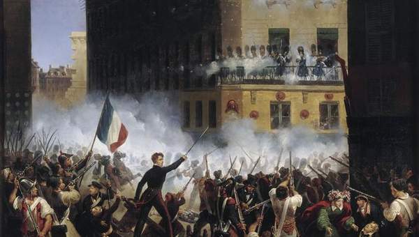 Combate de la calle de Rohan: Revolución 1830 Combate de la calle de Rohan: Revolución 1830