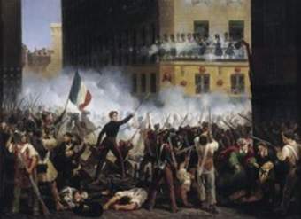 Combate de la calle de Rohan: Revolución 1830 Combate de la calle de Rohan: Revolución 1830