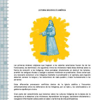 Misiones en América Misiones en América
