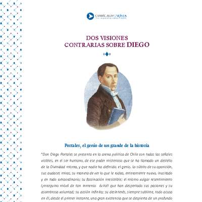 Dos visiones contrarias sobre Diego Dos visiones contrarias sobre Diego