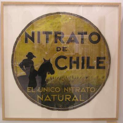 Afiche del salitre en España Afiche del salitre en España