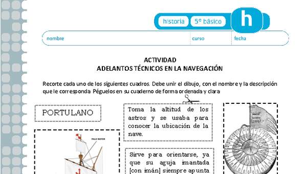 Adelantos técnicos en la navegación Adelantos técnicos en la navegación