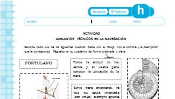 Adelantos técnicos en la navegación Adelantos técnicos en la navegación
