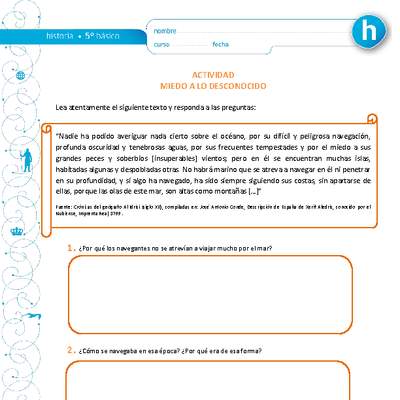 Miedo a lo desconocido Miedo a lo desconocido