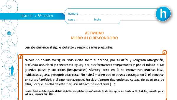 Miedo a lo desconocido Miedo a lo desconocido